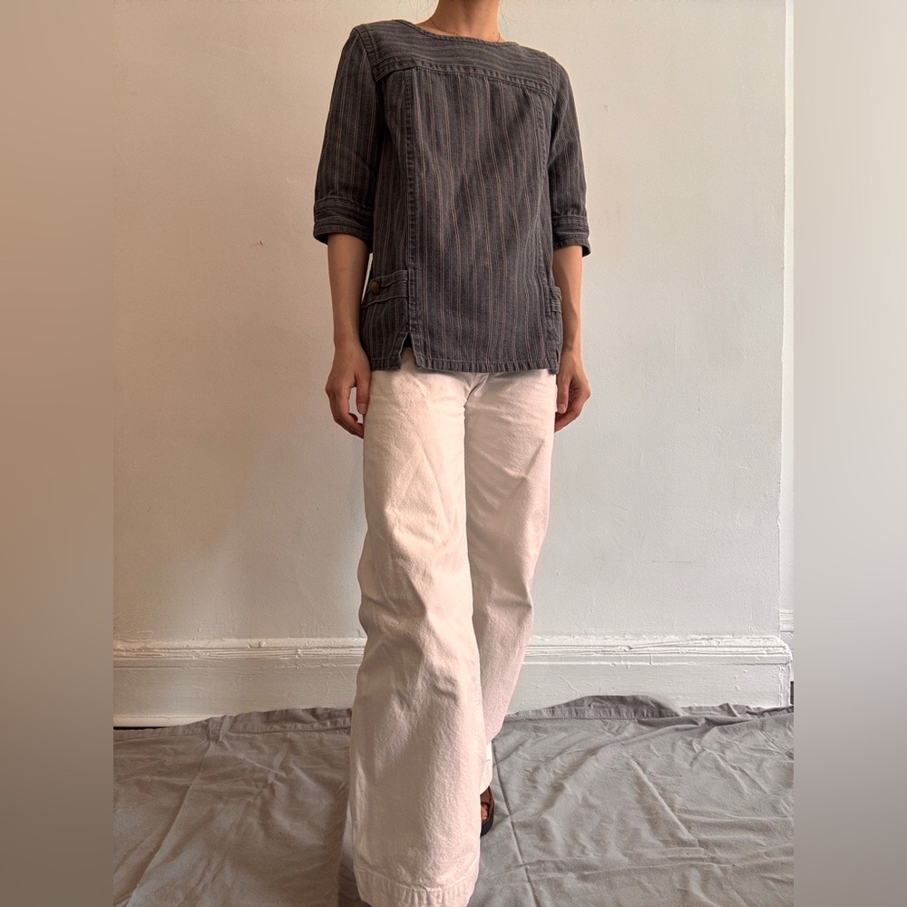 Marc Jacobs Vintage Striped Cotton Tunic